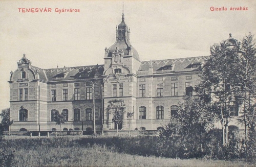 Temesvár:Gizella Árvaház.1910