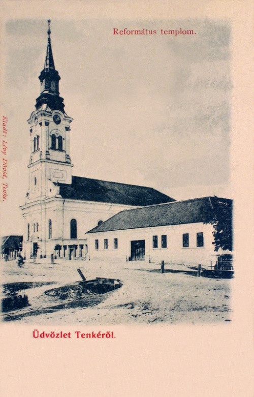 Tenke:református templom.1901