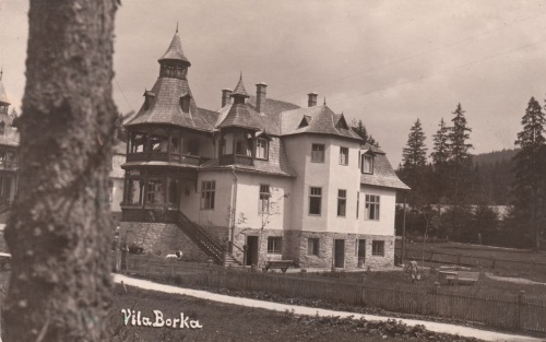Borszékfürdő:Borka villa.1937
