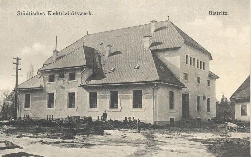 Beszterce:városi villanytelep.1912