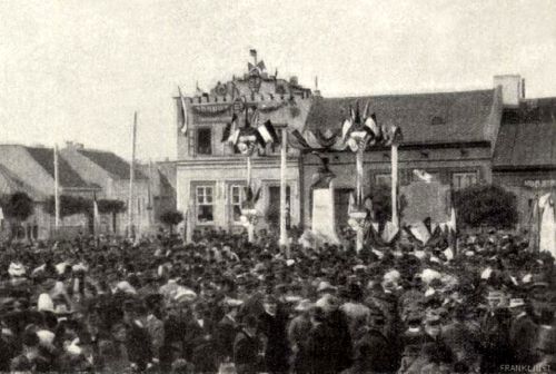  II.Rákóczi Ferenc szobrának felavatása 1907 október 29-én!