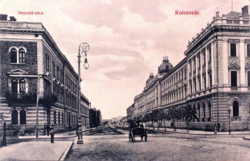 Kolozsvár:Honvéd utca.1909