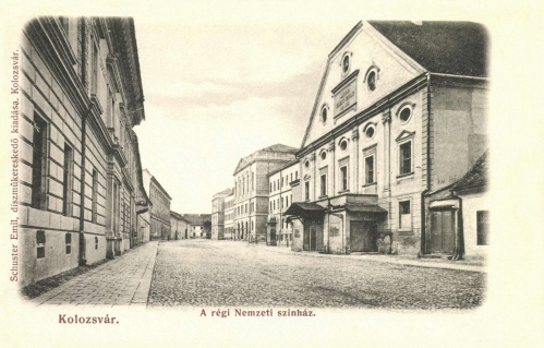 Kolozsvár:régi Nemzeti Szinház,1906.