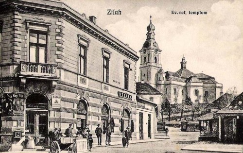 Zilah:református templom.1912
