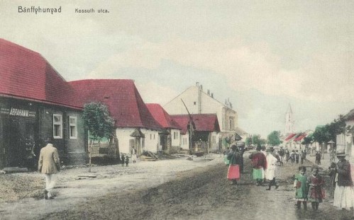 Bánffyhunyad:Kossuth utca.1911