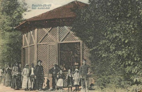 Buziásfürdő:Szent Antal kút.1914
