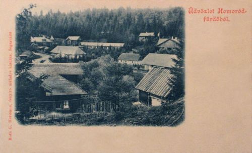 Homorodfürdő-Baia Homorod:látkép.1899