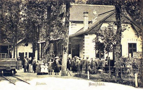 Menyháza:vasútállomás.1904