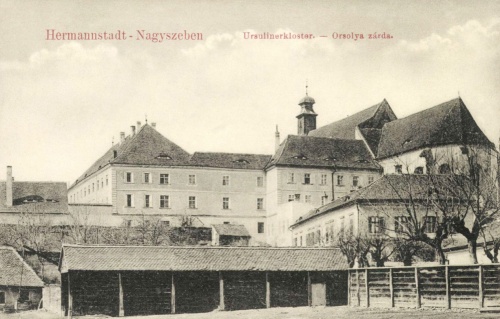 Nagyszeben:orsolya rend zárdája,1911.