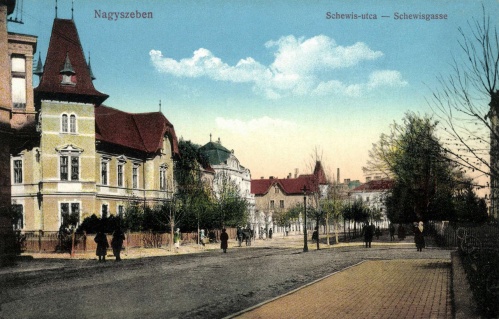 Nagyszeben:Schewis utca,1915.
