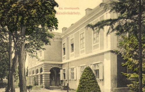 Kézdivásárhely:Királyi Törvényszék,1909.