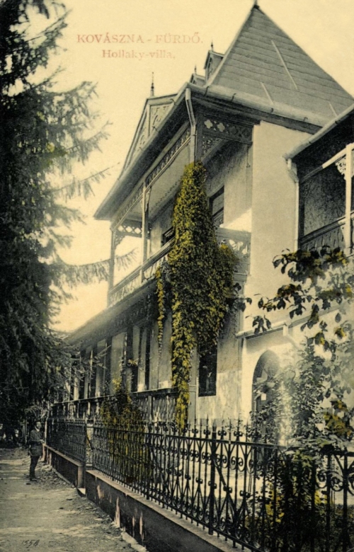 Kovásznafürdő:Hollaky villa,1907.